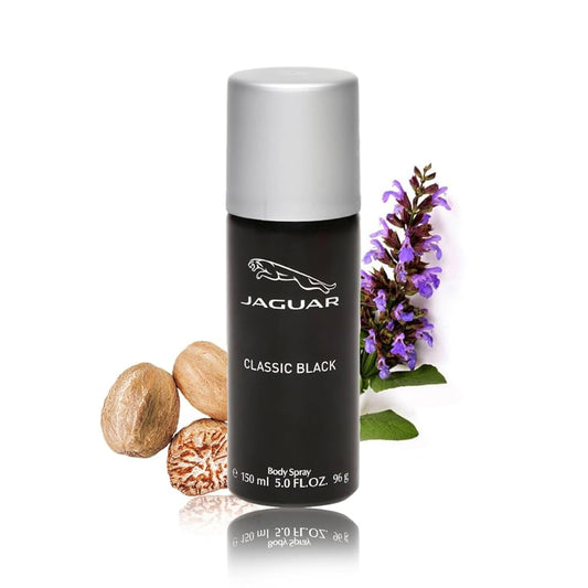 JAGUAR CLASSIC BLACK BODY SPRAY 200ML