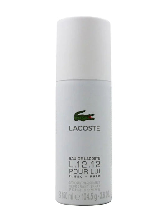 D LACOSTE BLANC 12.12 MEN DEO 150ML
